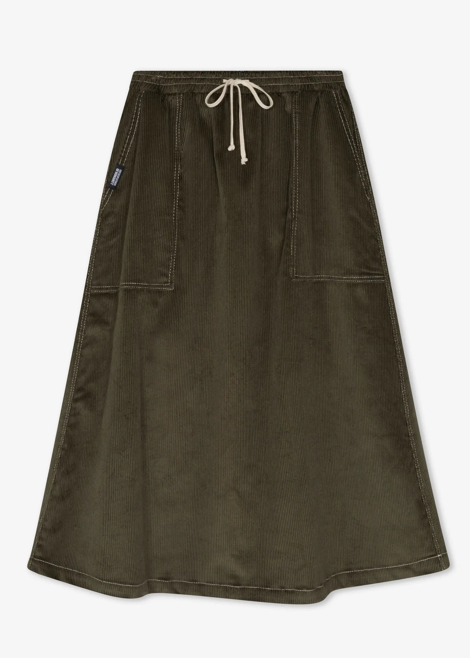 UTILITY LONG SKIRT CORDUROY sold by LA Raw