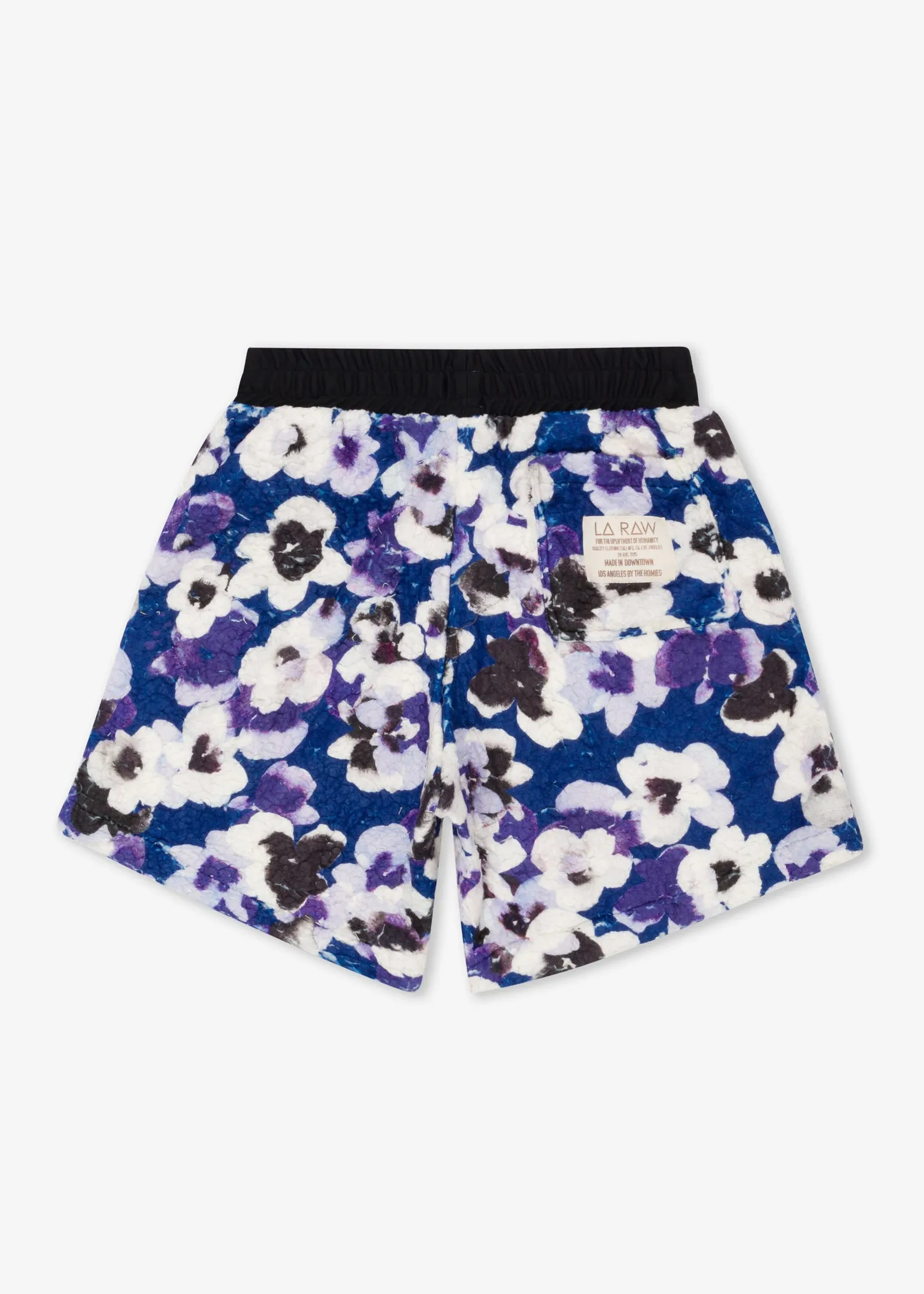 FLORAL SHERPA SHORTS sold by LA Raw product image thumbnail 3