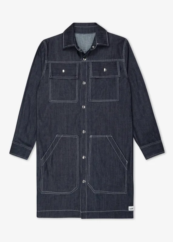 DENIM GARDEN DRESS sold by LA Raw