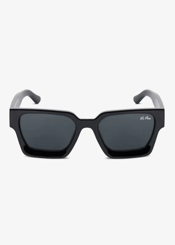 LOGO SHADES BLACK made by LA Raw