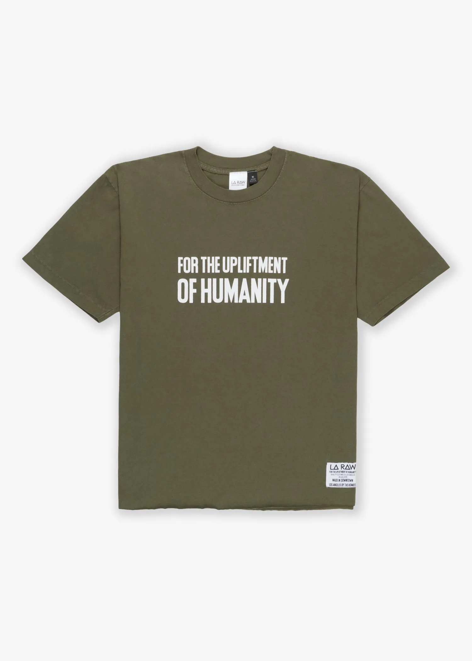 UPLIFT HUMANITEE GREEN sold by LA Raw
