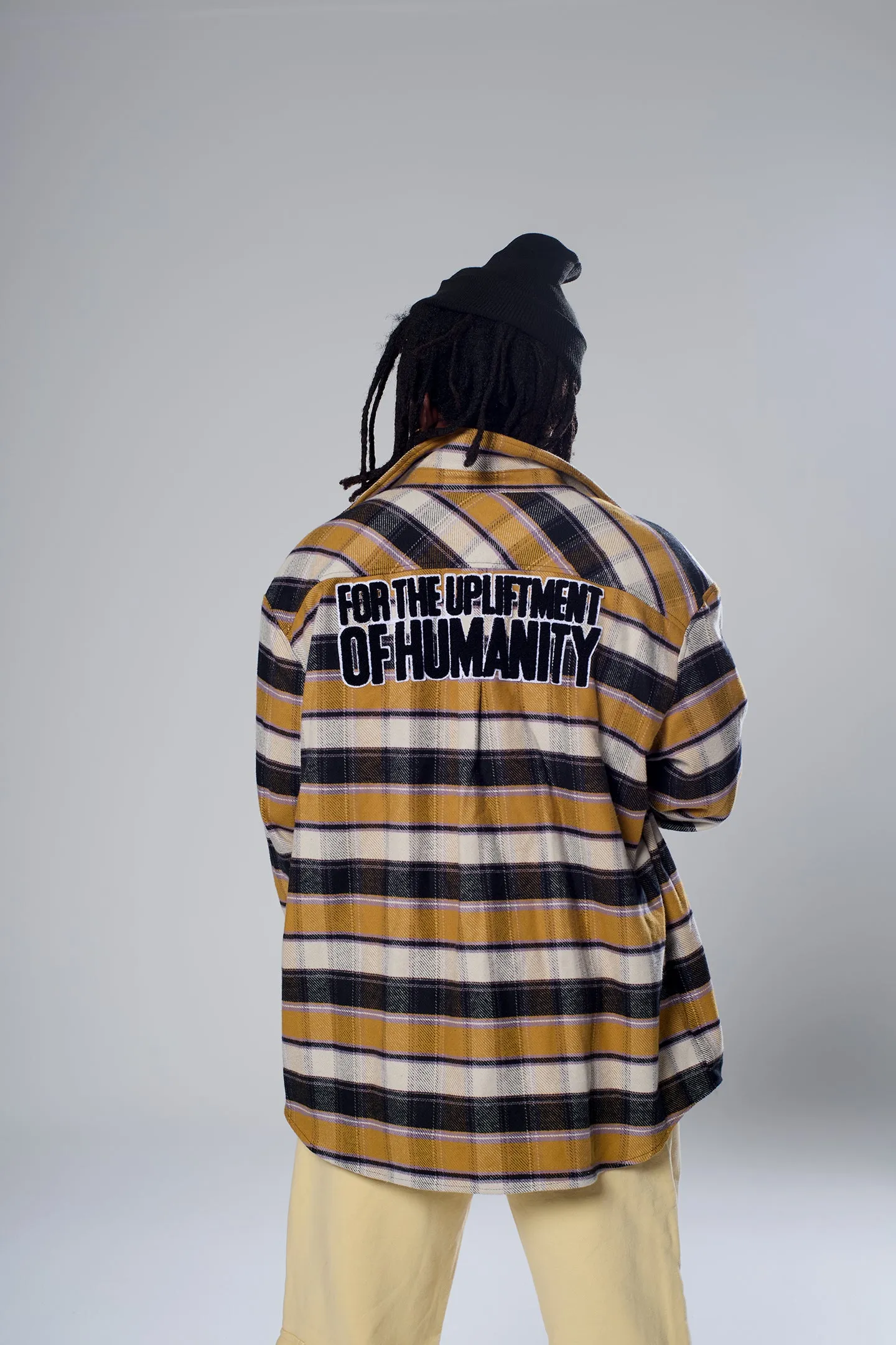 HUMANITY FLANNEL SHACKET sold by LA Raw product image thumbnail 5