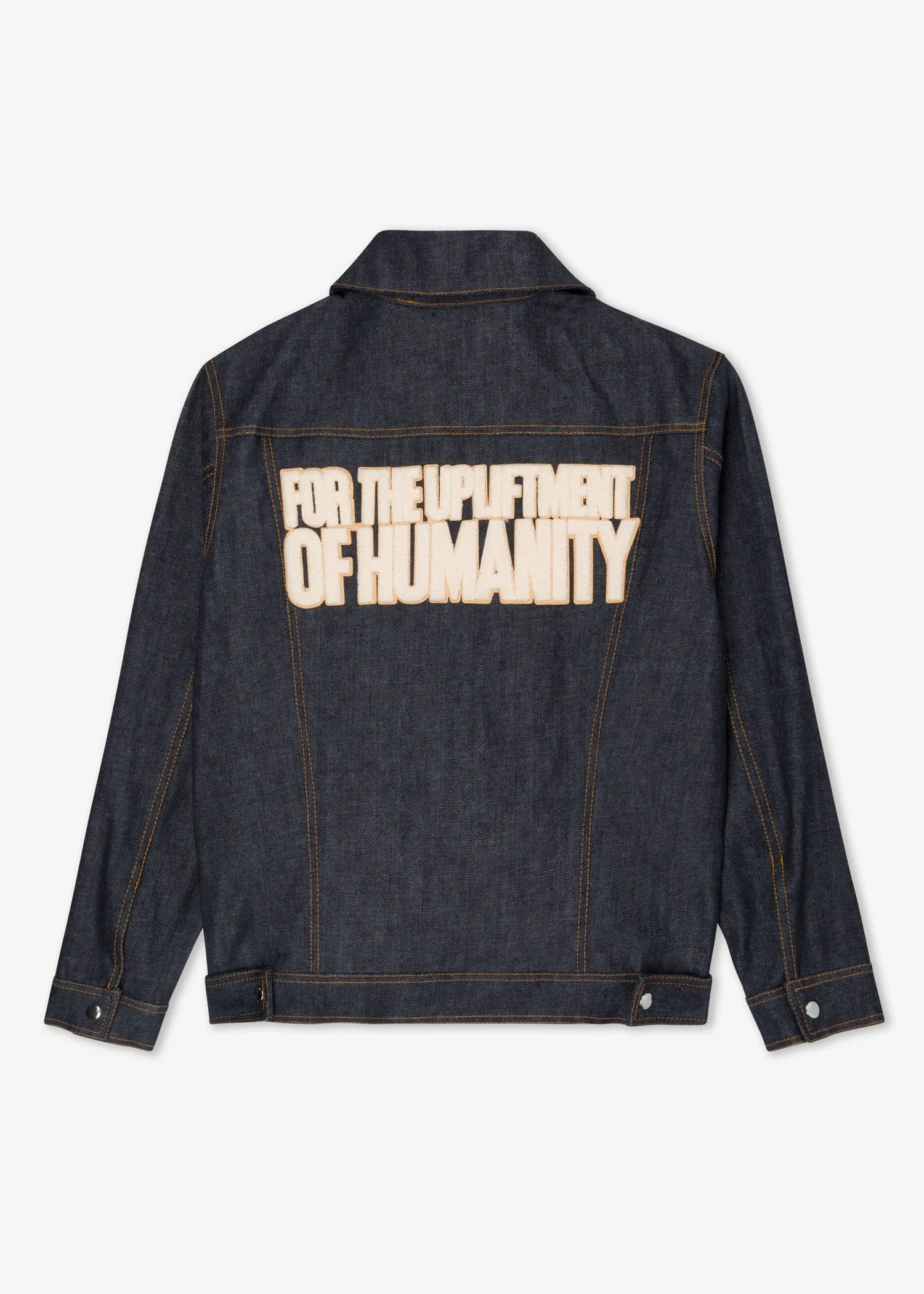 BULL DENIM JACKET INDIGO sold by LA Raw product image thumbnail 3