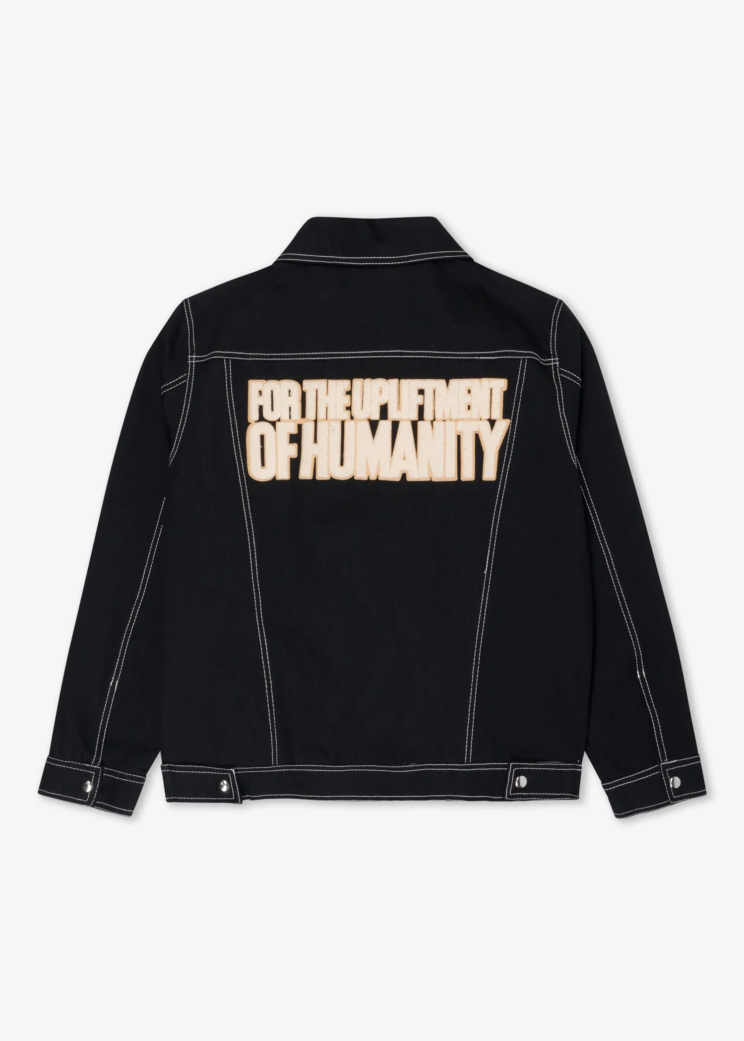 BULL DENIM JACKET BLACK sold by LA Raw product image thumbnail 3