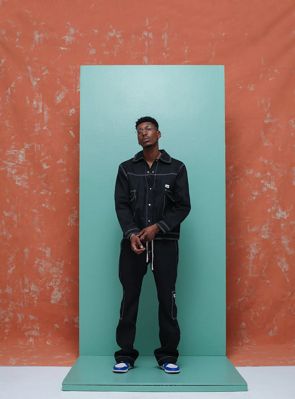 BULL DENIM JACKET BLACK sold by LA Raw product image thumbnail 2