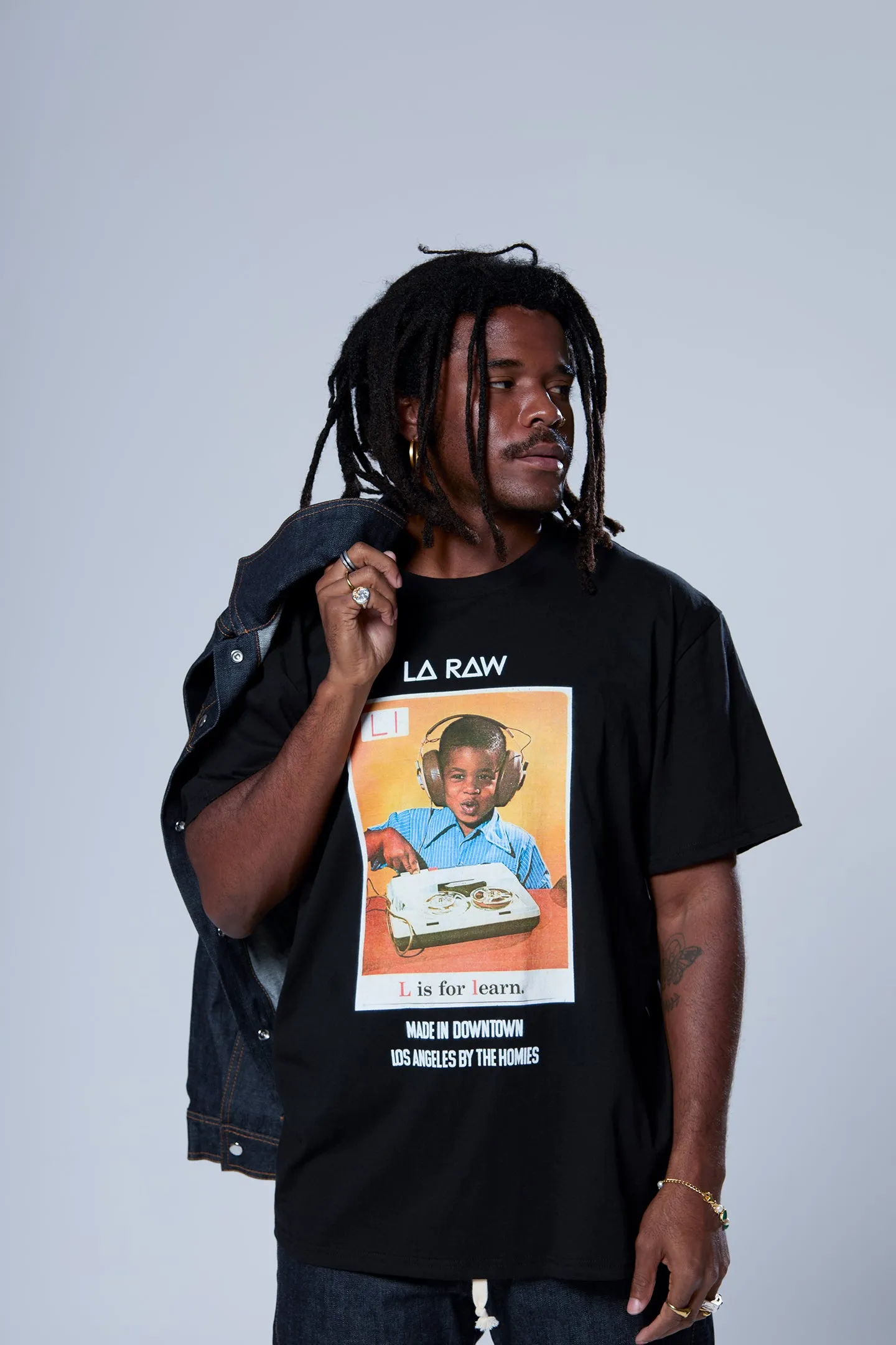 LEARN T-SHIRT sold by LA Raw product image thumbnail 2