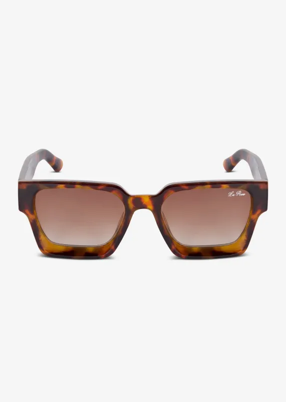 LOGO SHADES TORTOISE sold by LA Raw