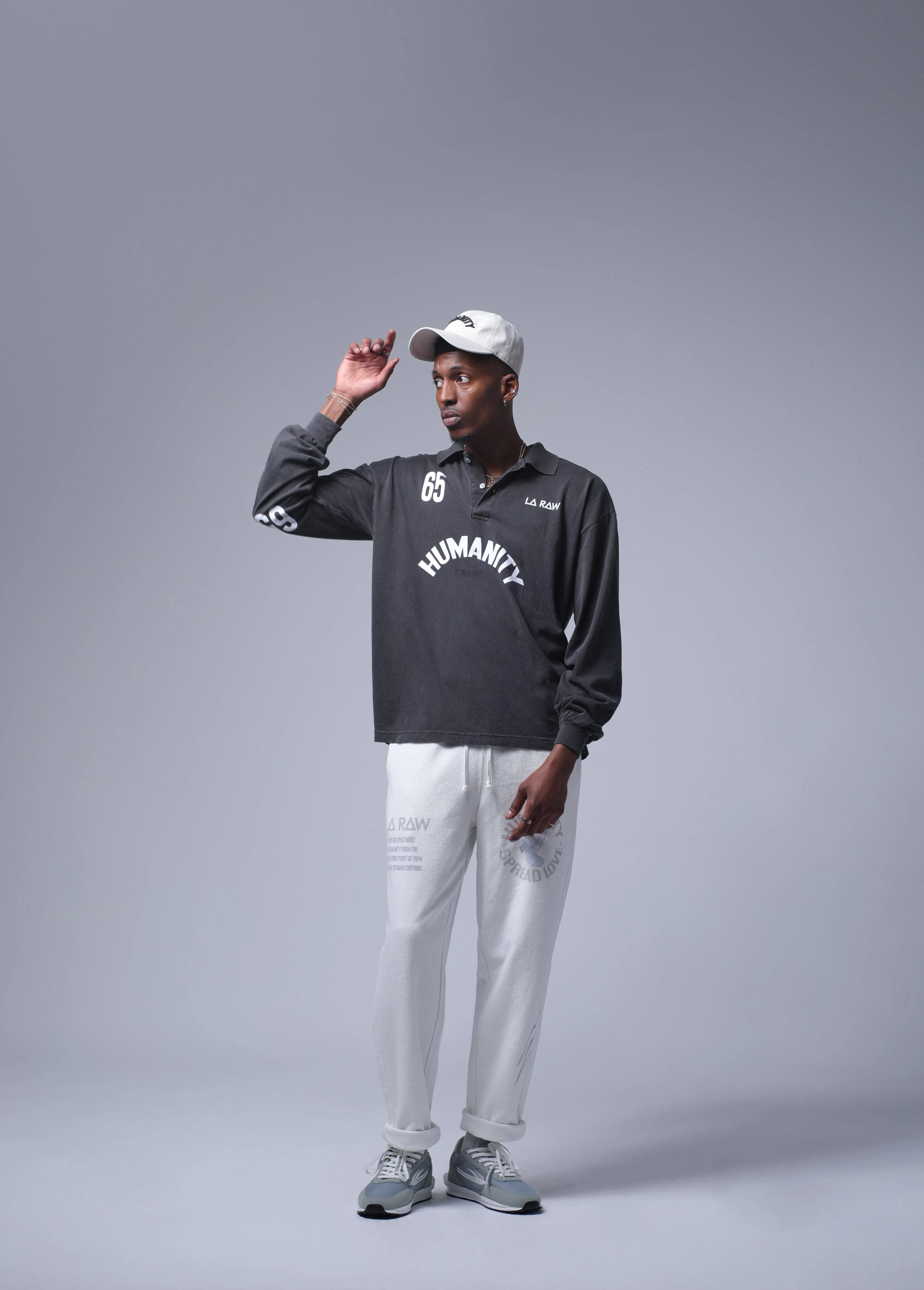 HUMANITY CORDUROY PANTS WHITE sold by LA Raw product image thumbnail 2