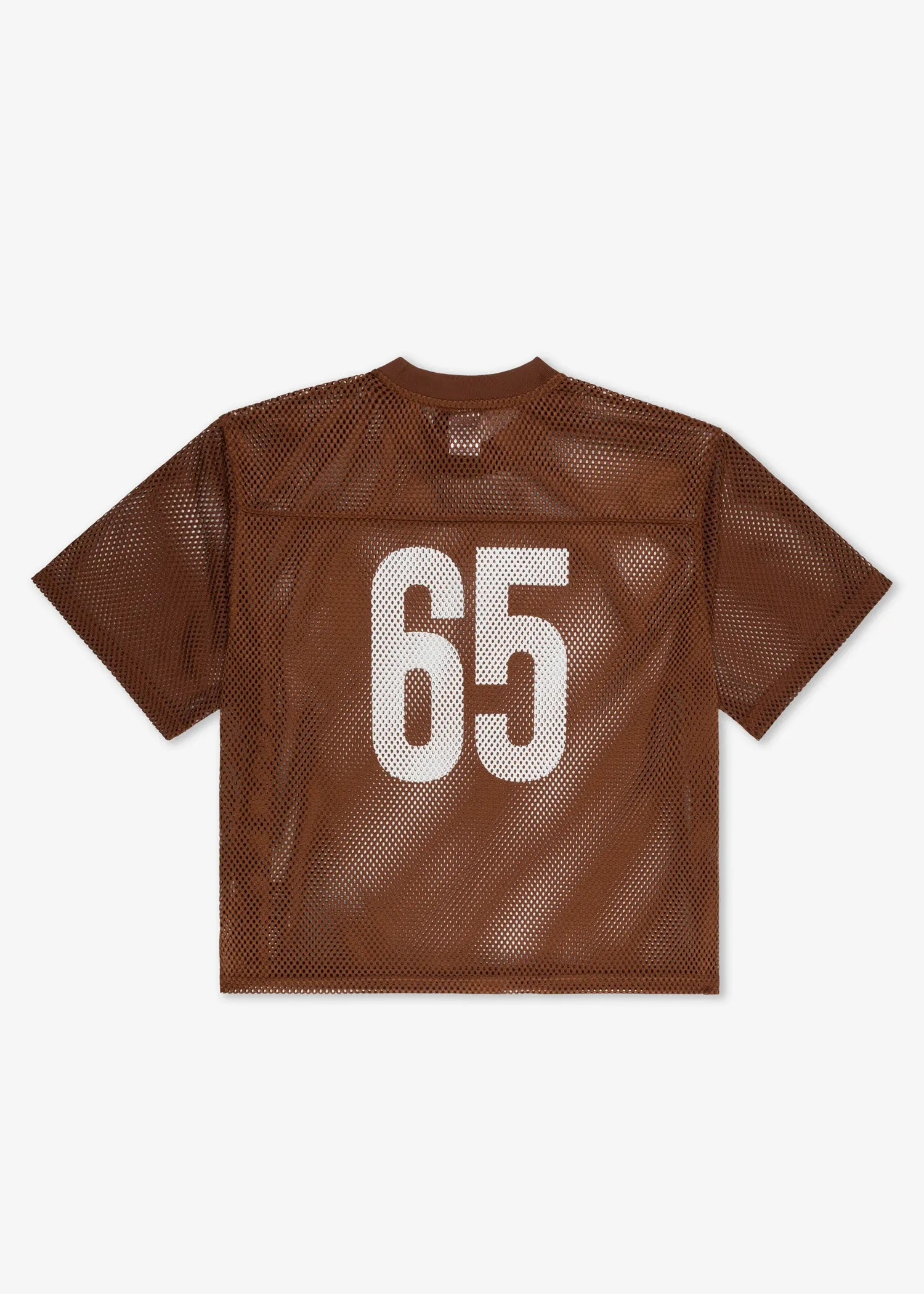 LOGO MESH JERSEY BROWN sold by LA Raw product image thumbnail 2