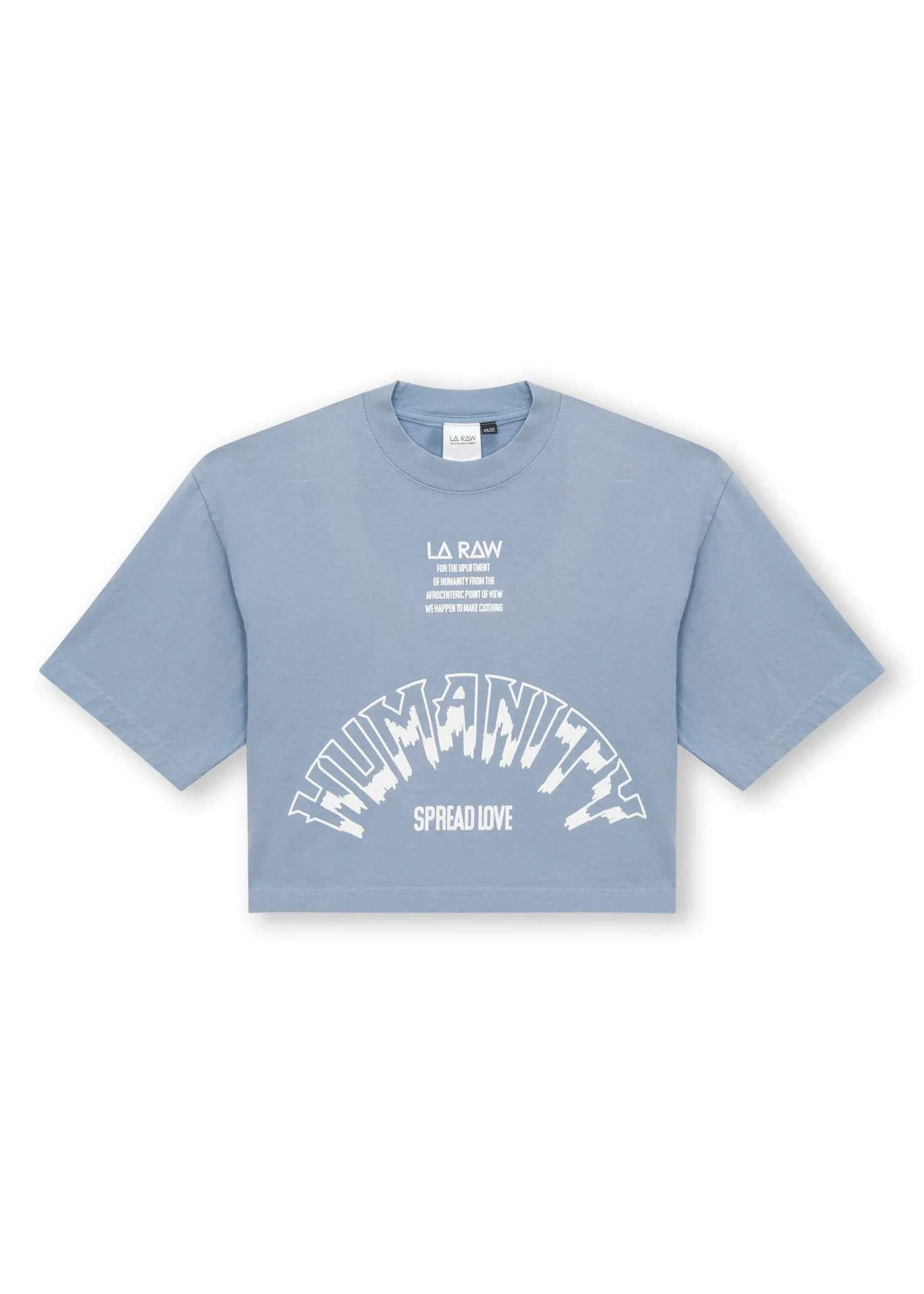 HUMANITY CROP BLUE sold by LA Raw