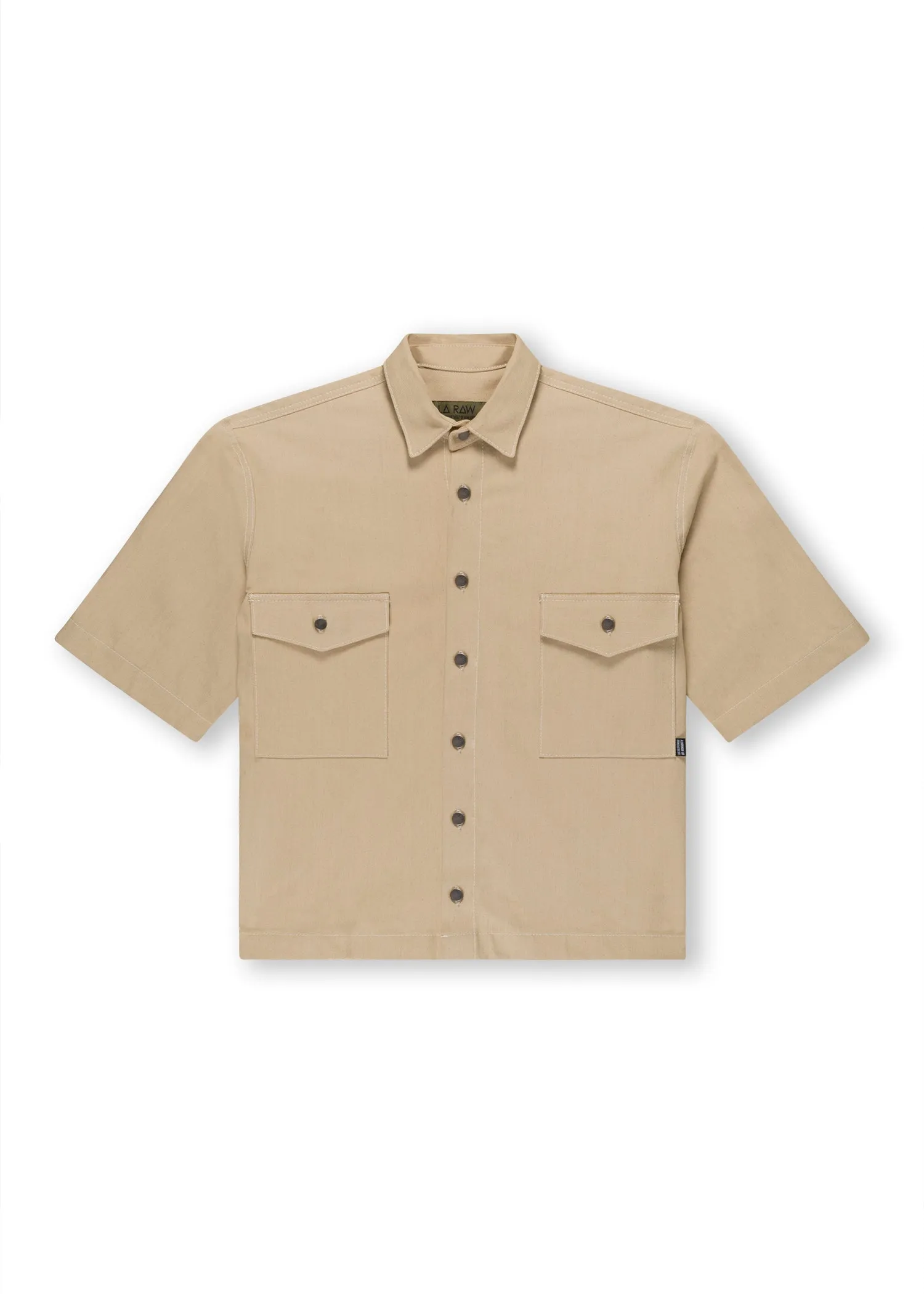 LOGO WORKSHIRT TAN sold by LA Raw