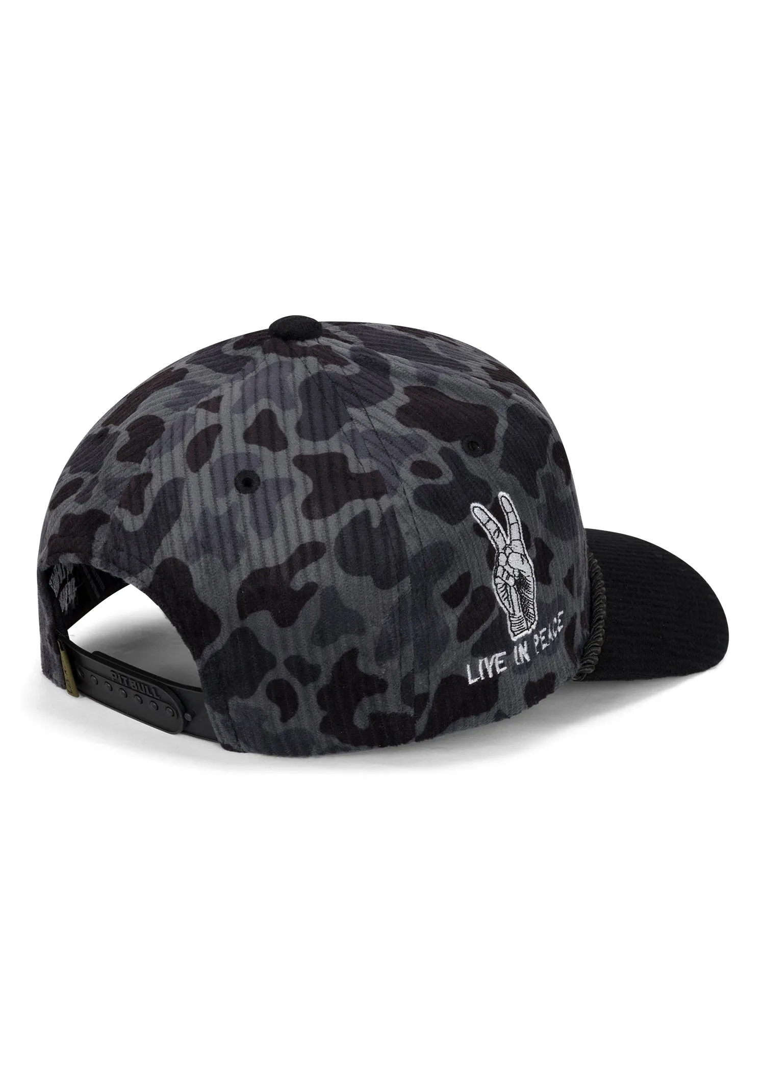 WORLD PEACE CAMO CORDUROY HAT BLK sold by LA Raw product image thumbnail 2