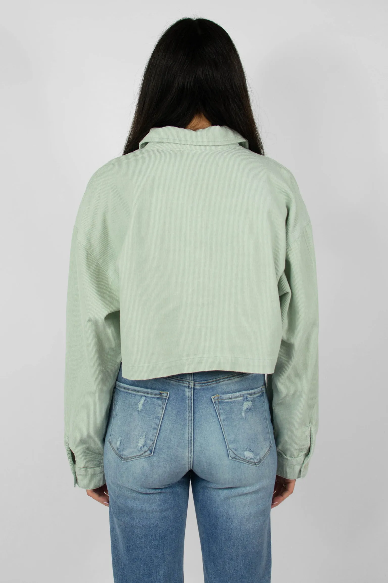 You're The One Jacket in Misty Blue sold by Grey Bandit product image thumbnail 5