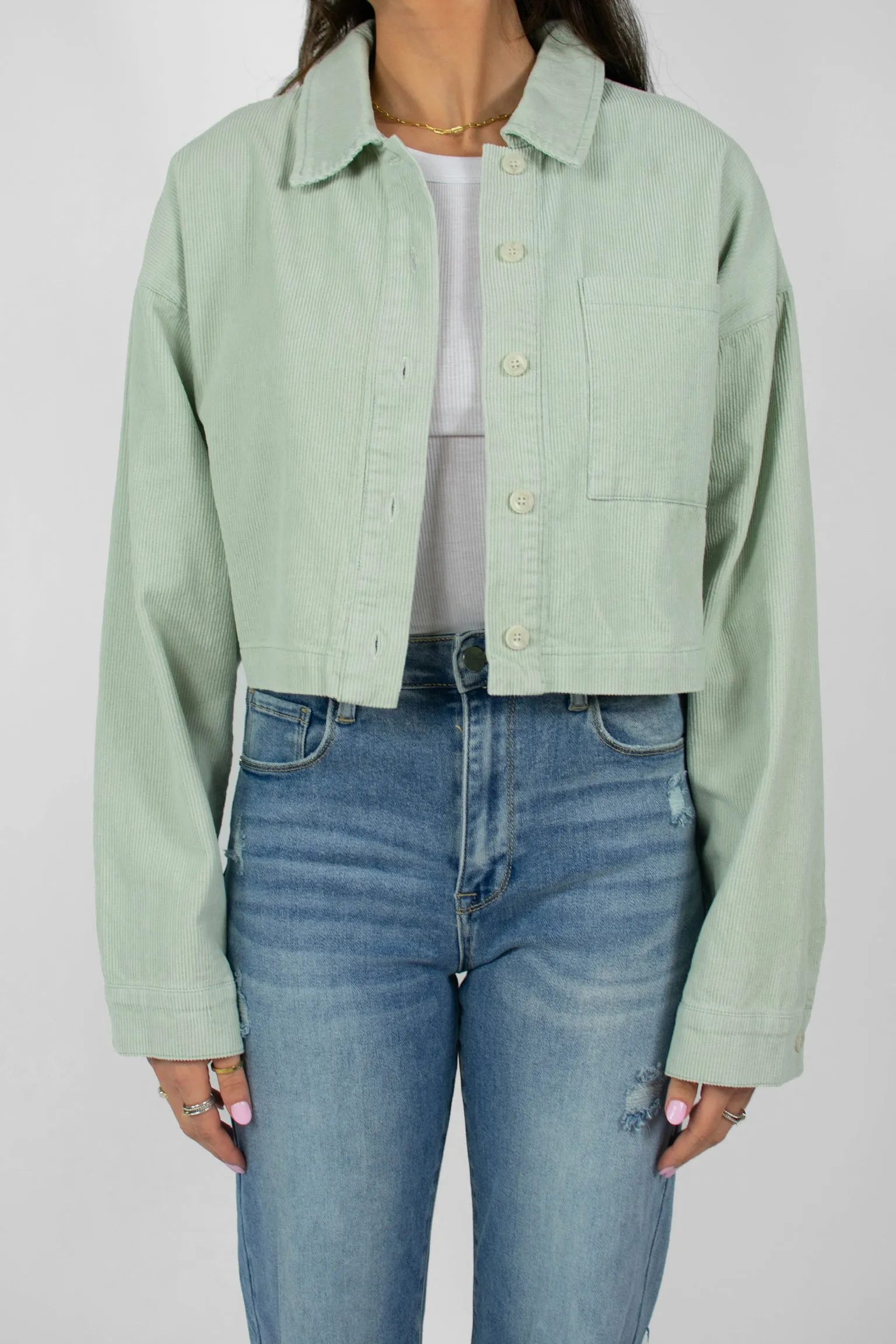 You're The One Jacket in Misty Blue sold by Grey Bandit product image thumbnail 3