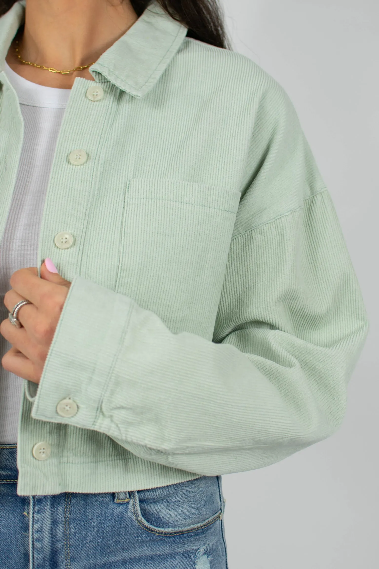 You're The One Jacket in Misty Blue sold by Grey Bandit product image thumbnail 4