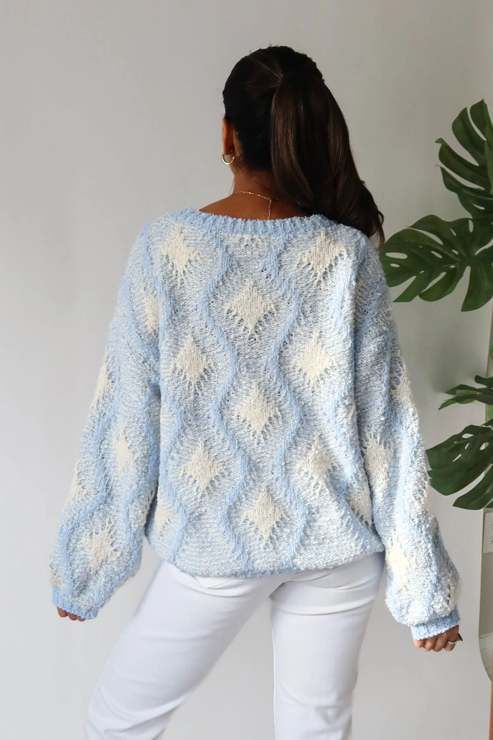 West Coast Sweater in Blue sold by Grey Bandit product image thumbnail 5