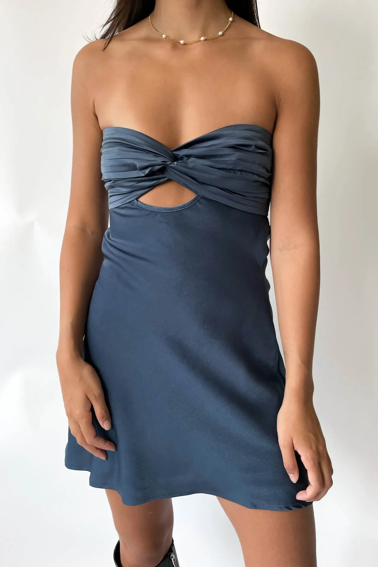 Dani Dress in Navy sold by Grey Bandit product image thumbnail 2