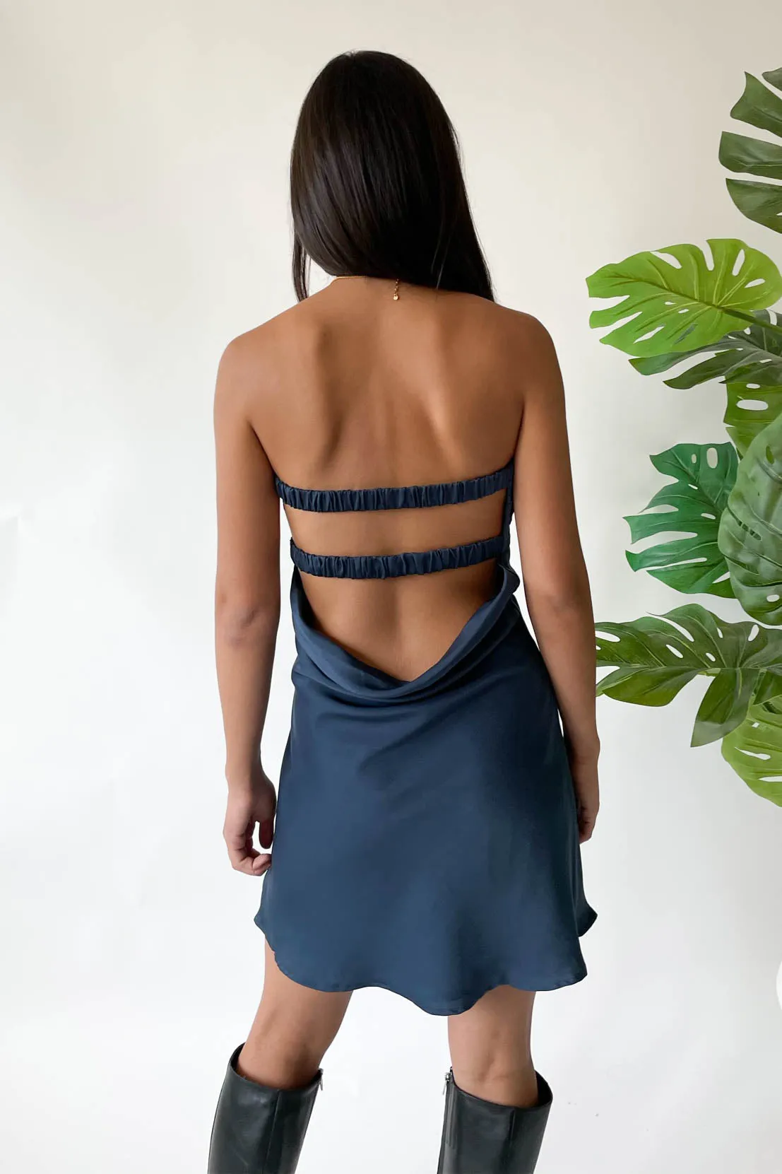 Dani Dress in Navy sold by Grey Bandit product image thumbnail 5