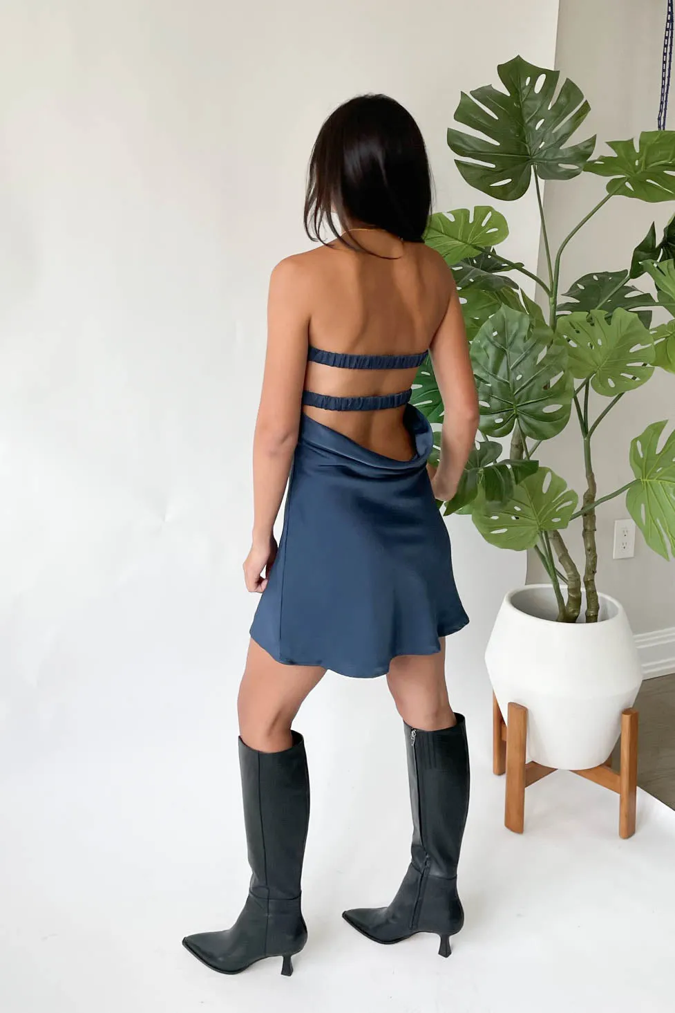 Dani Dress in Navy sold by Grey Bandit product image thumbnail 4
