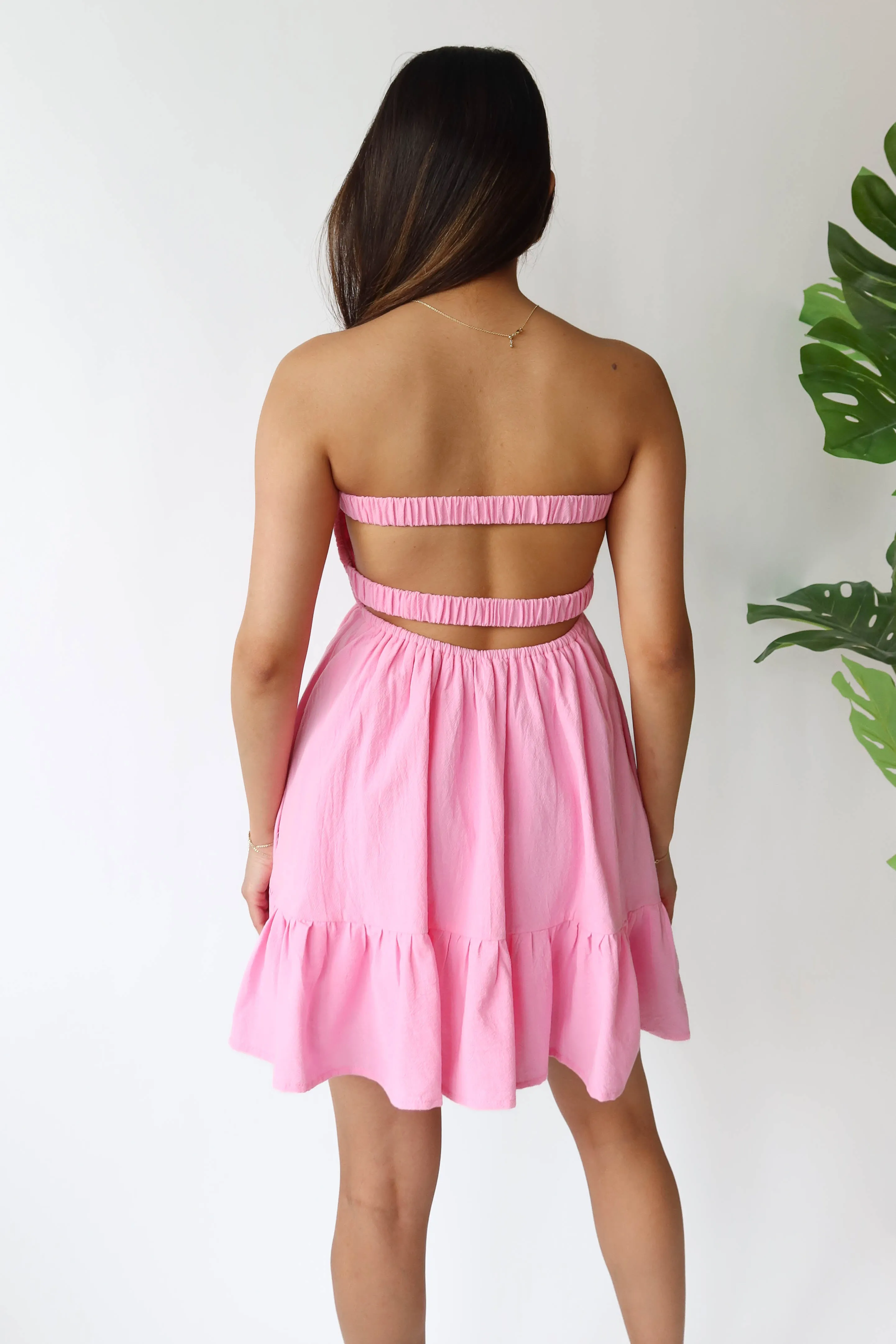 Summer Breeze Dress in Pink sold by Grey Bandit product image thumbnail 5