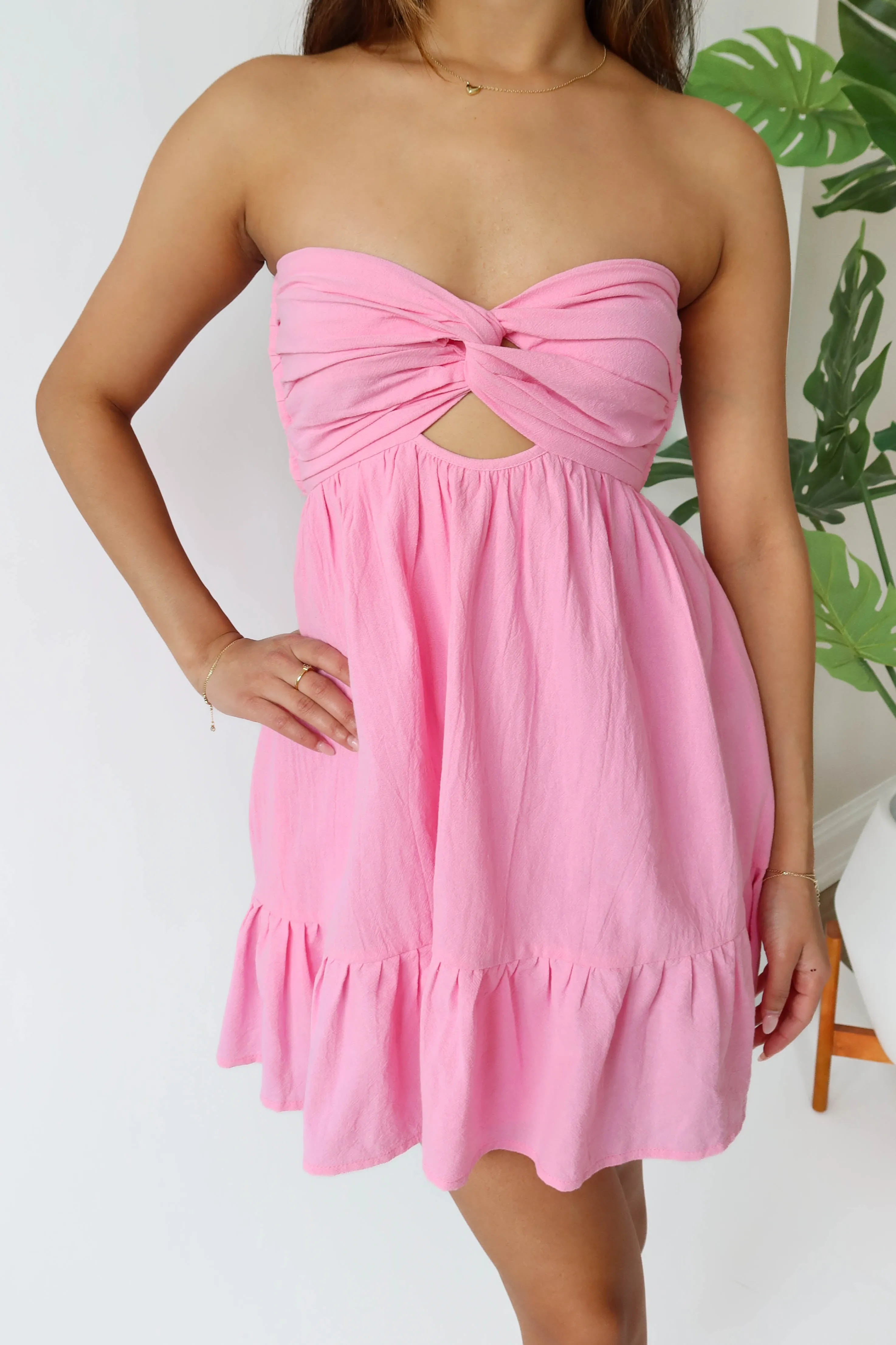 Summer Breeze Dress in Pink sold by Grey Bandit product image thumbnail 3