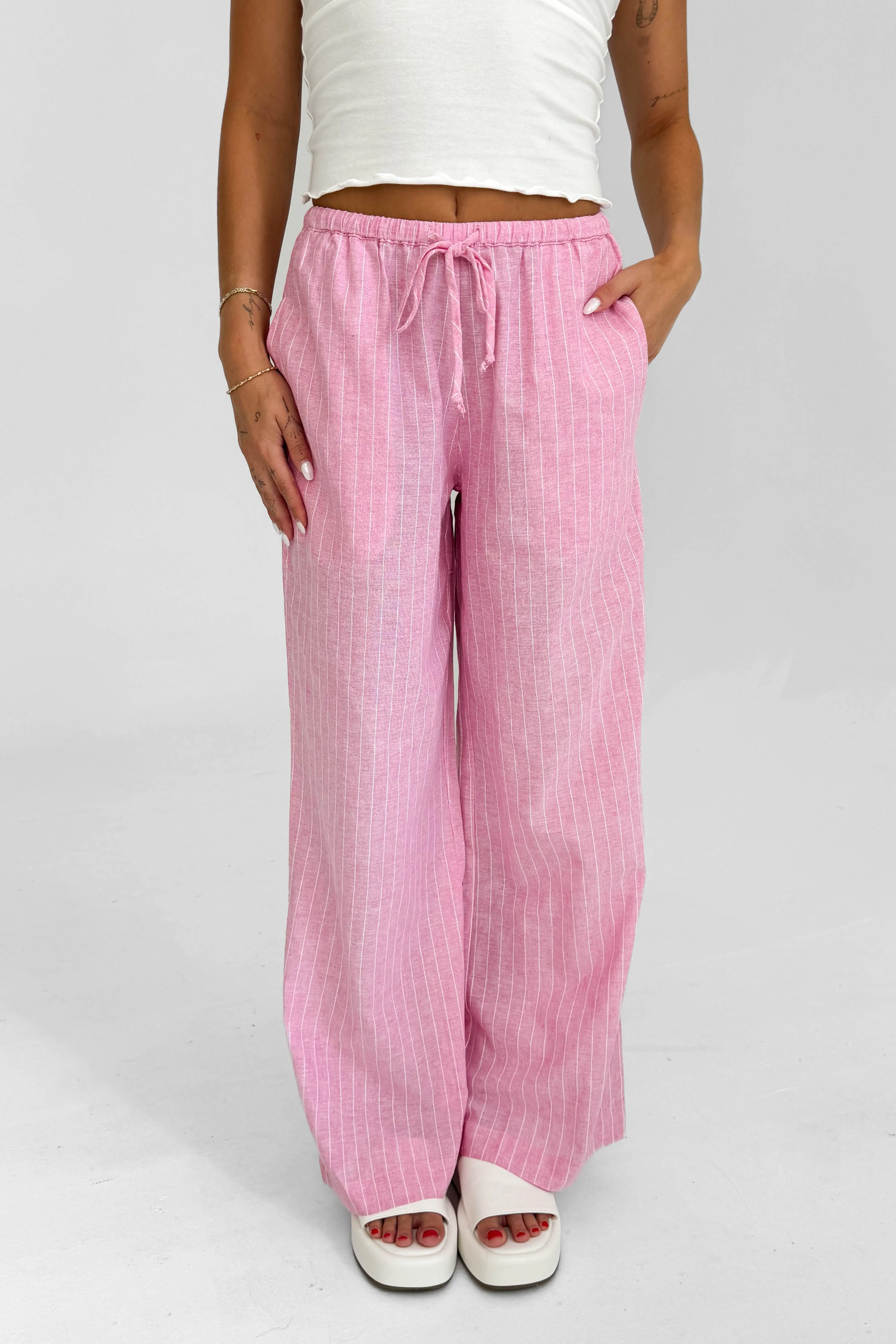 Sunset Stroll Pants in Pink sold by Grey Bandit product image thumbnail 2