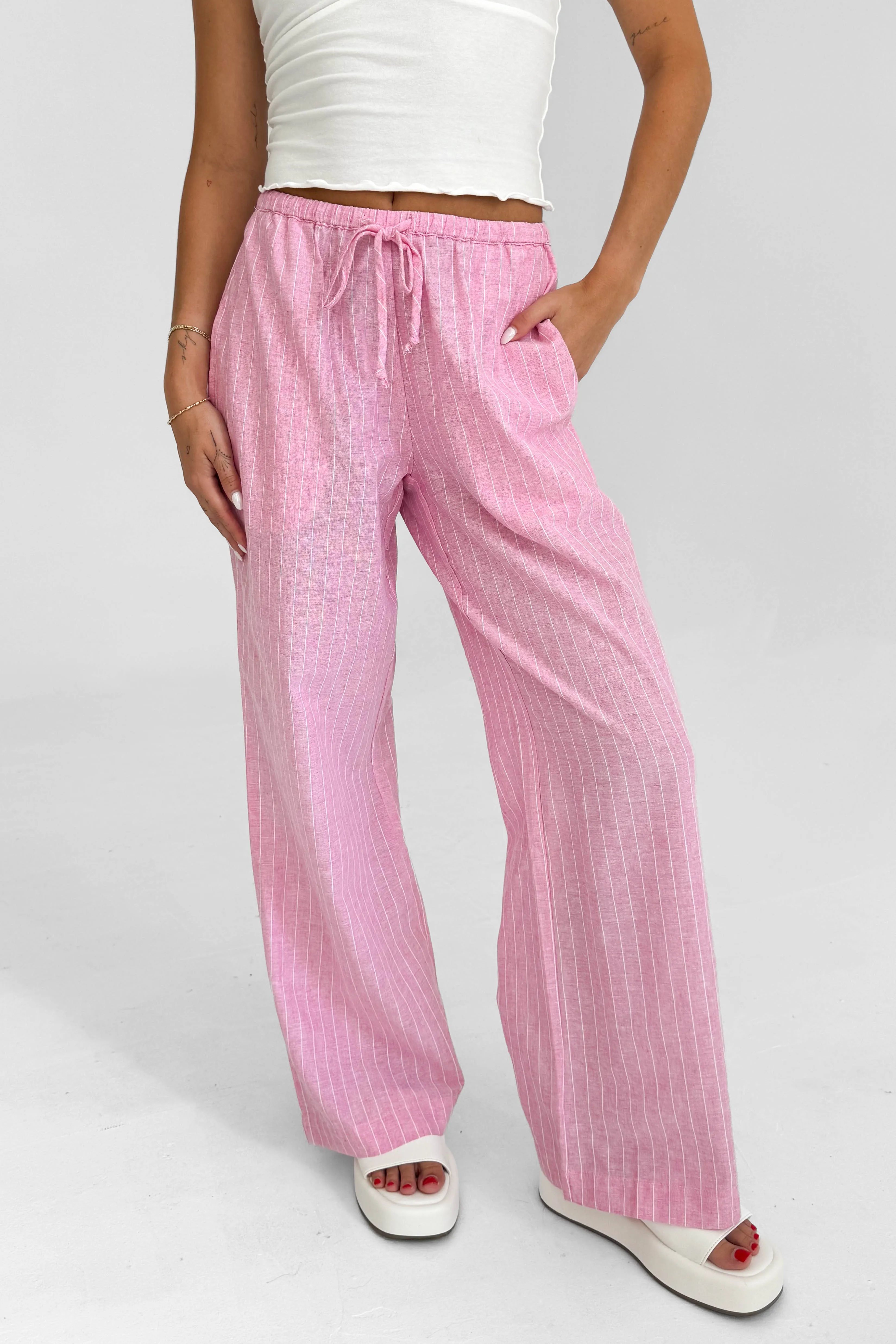 Sunset Stroll Pants in Pink sold by Grey Bandit product image thumbnail 5