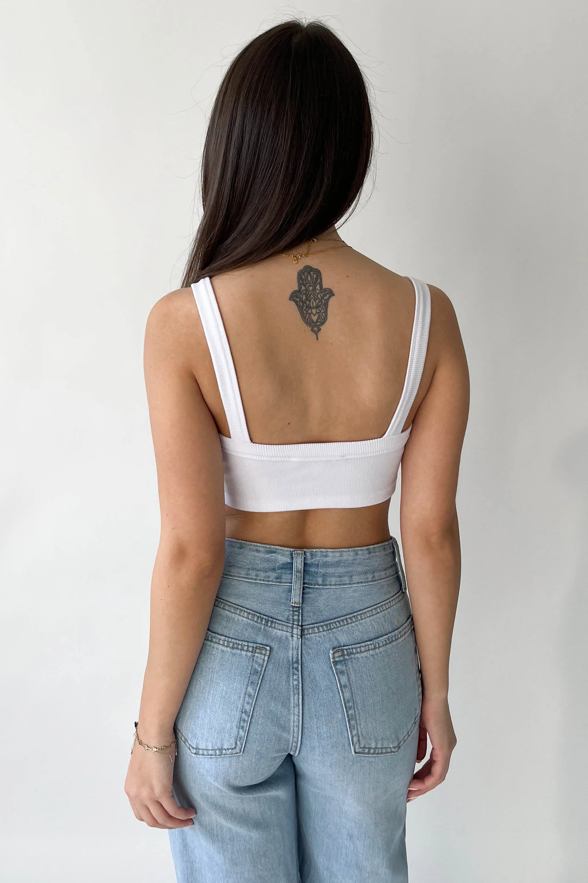 Bowie Bralette in White sold by Grey Bandit product image thumbnail 5