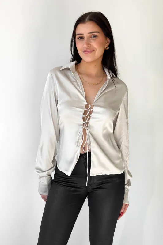 Girl Talk Top made by Grey Bandit
