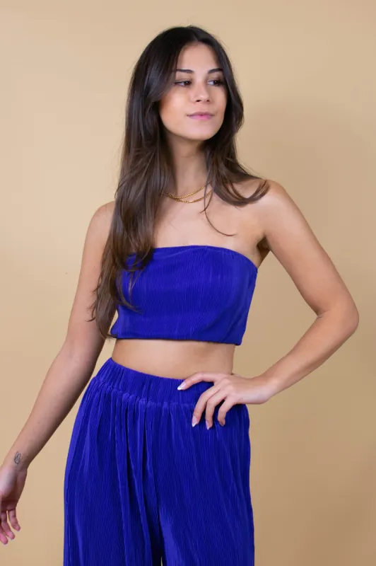 Maverick Top in Royal Blue sold by Grey Bandit