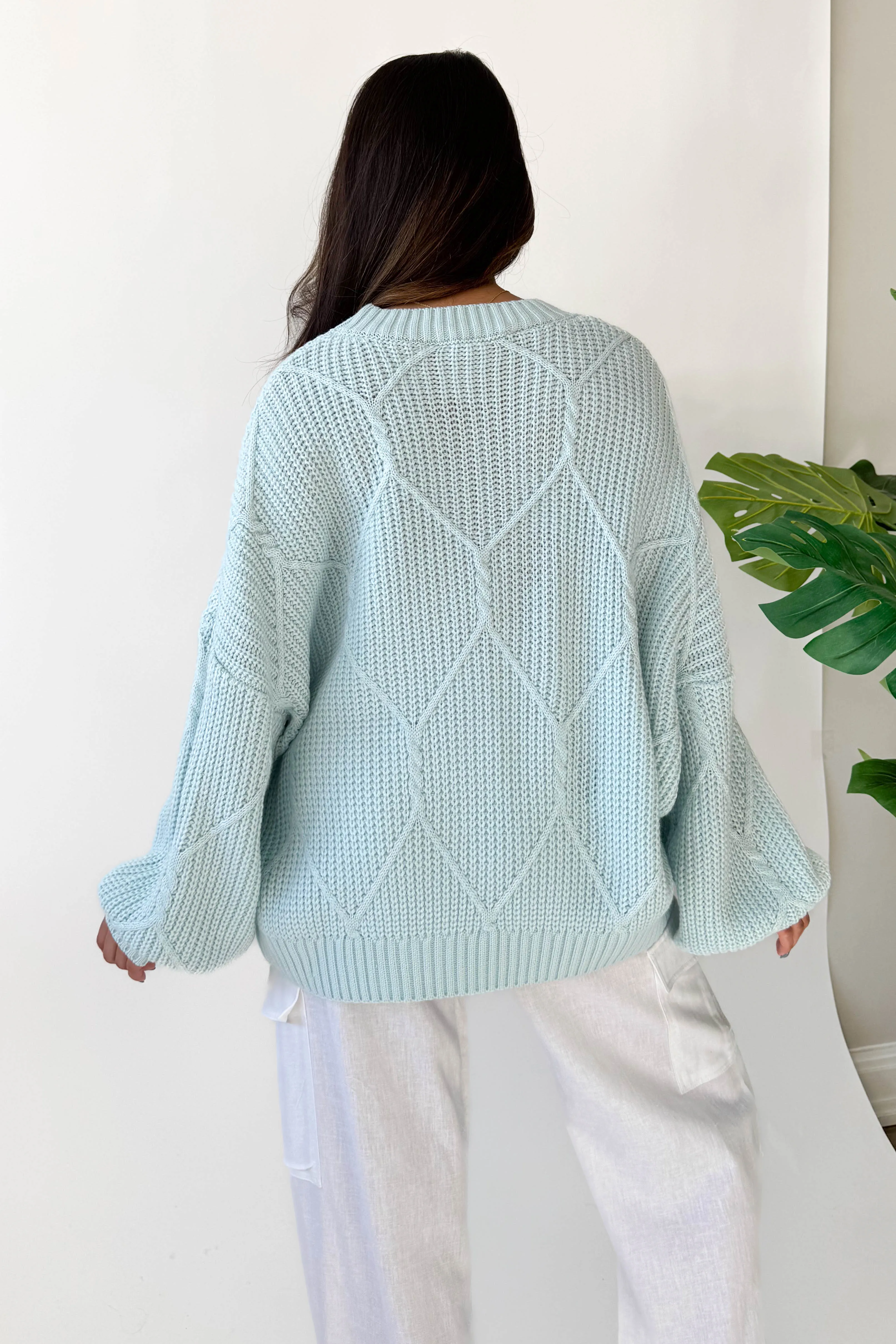 Logan Sweater in Sky Blue sold by Grey Bandit product image thumbnail 4