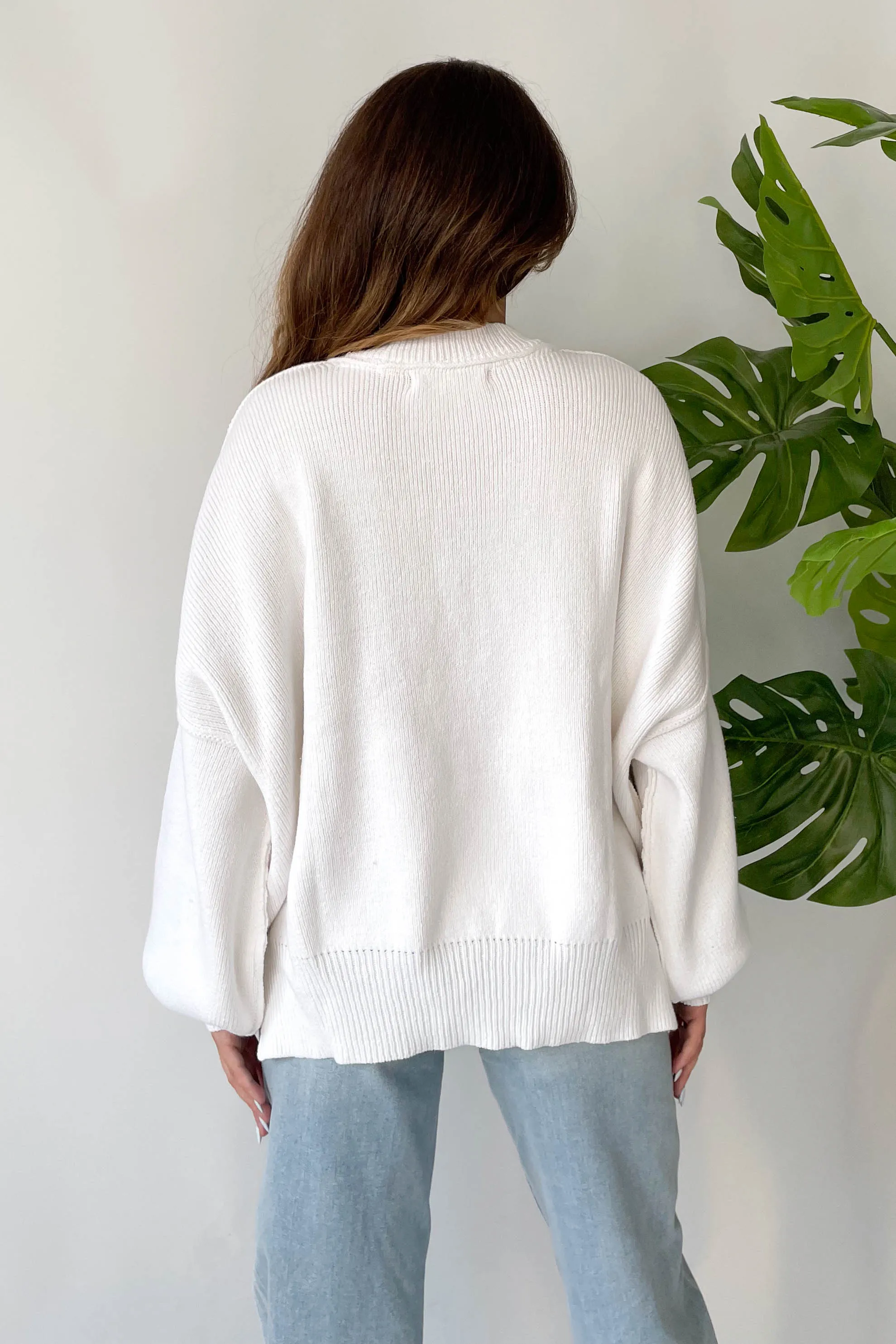 Martha Sweater in White sold by Grey Bandit product image thumbnail 4