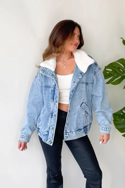 Benny Denim Jacket sold by Grey Bandit