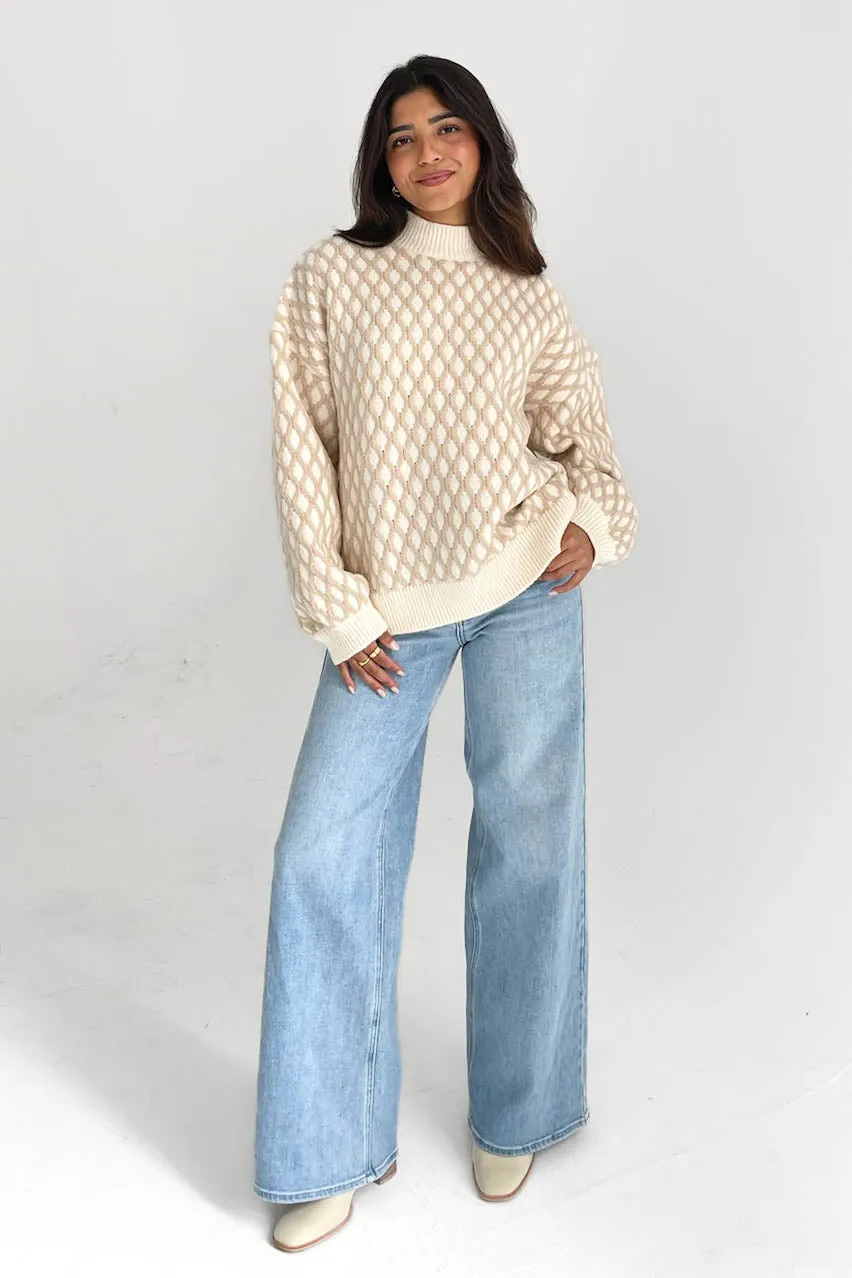 Good Intentions Sweater in Taupe sold by Grey Bandit product image thumbnail 3