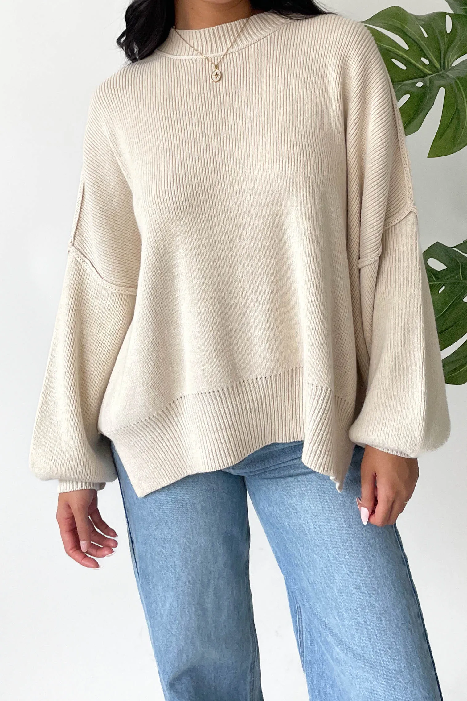 Martha Sweater in Taupe sold by Grey Bandit product image thumbnail 2