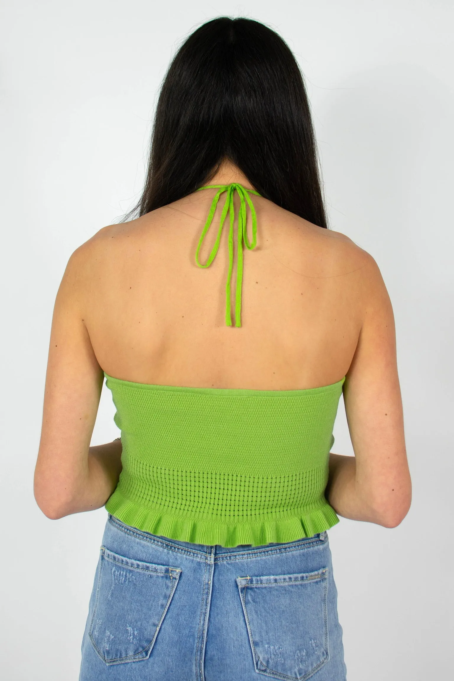 Dahlia Top in Green sold by Grey Bandit product image thumbnail 4