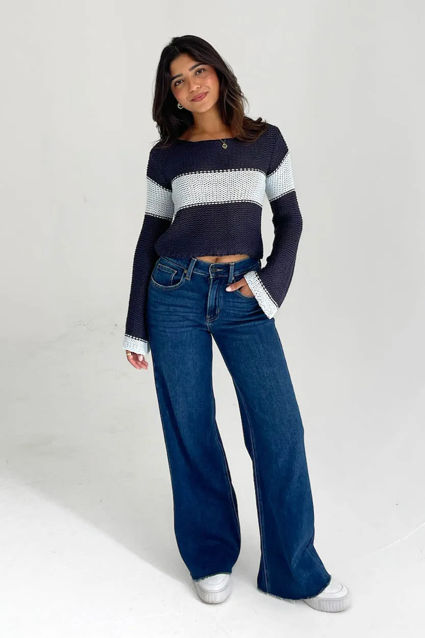 Clyde Jeans in Dark Denim sold by Grey Bandit product image thumbnail 3