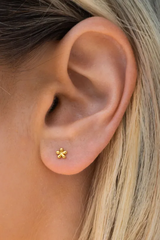 Mini Flower Studs sold by Grey Bandit