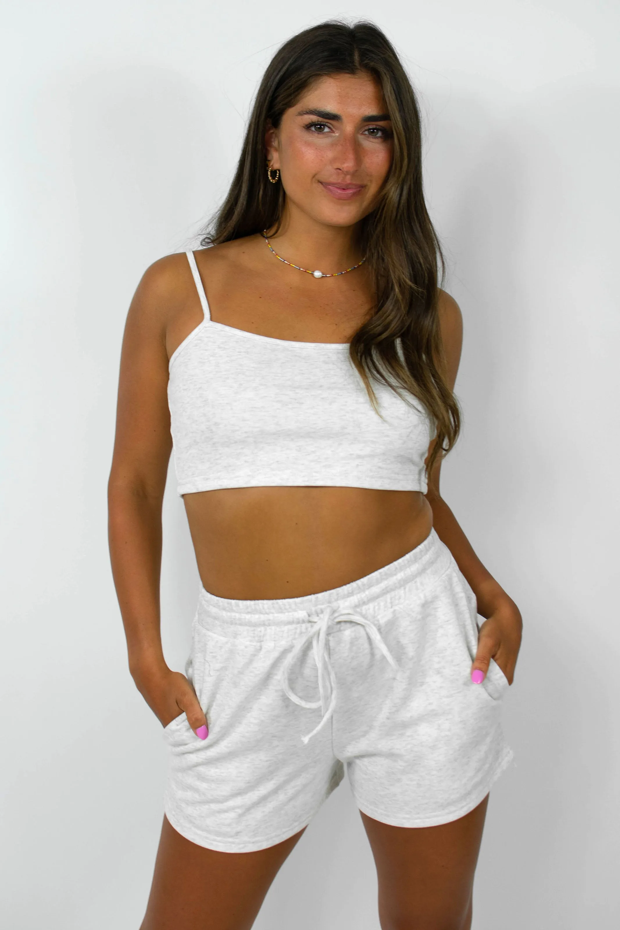 Summer Nights Top in Grey sold by Grey Bandit