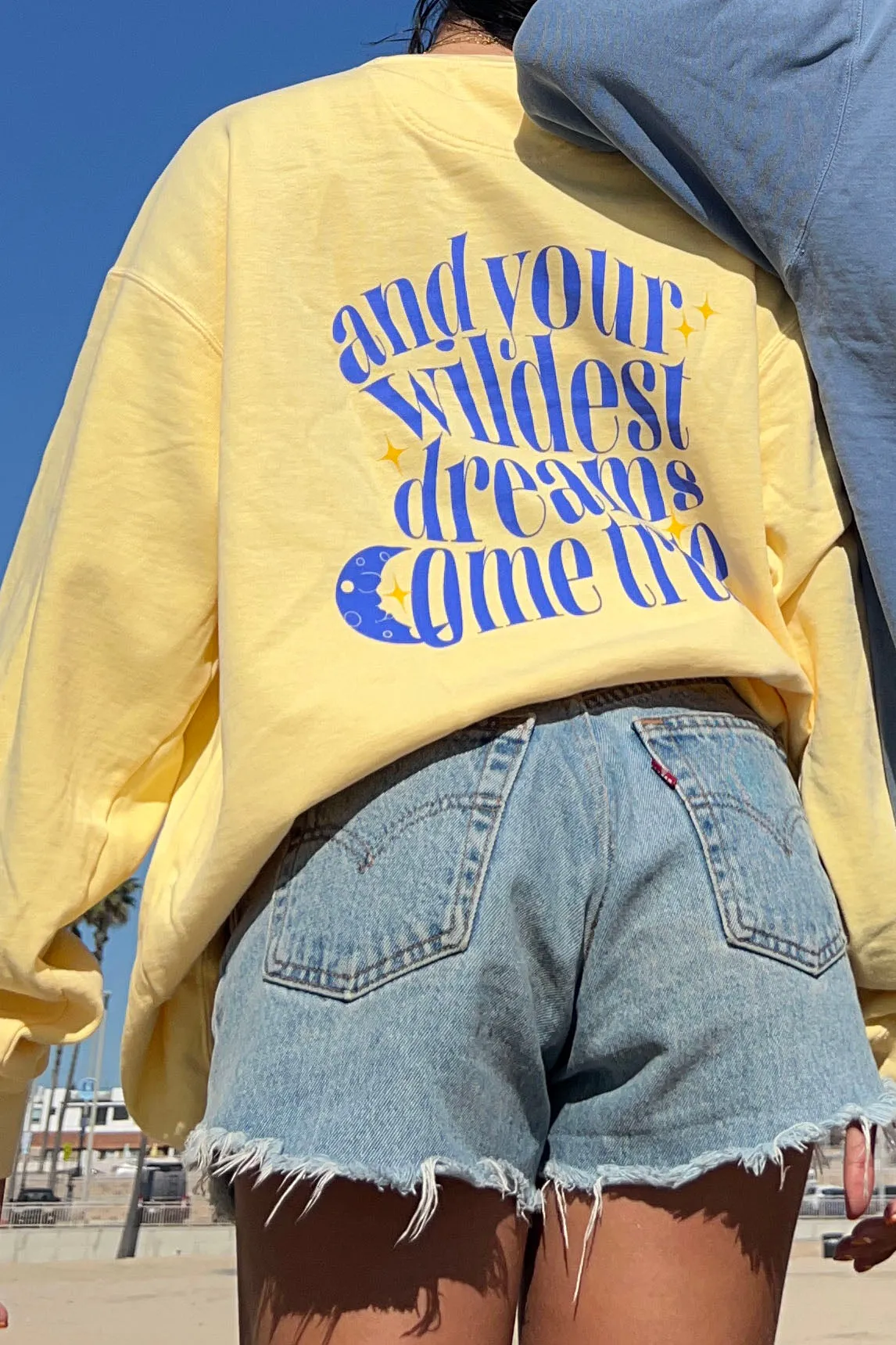 What If Sweatshirt in Yellow sold by Grey Bandit product image thumbnail 2