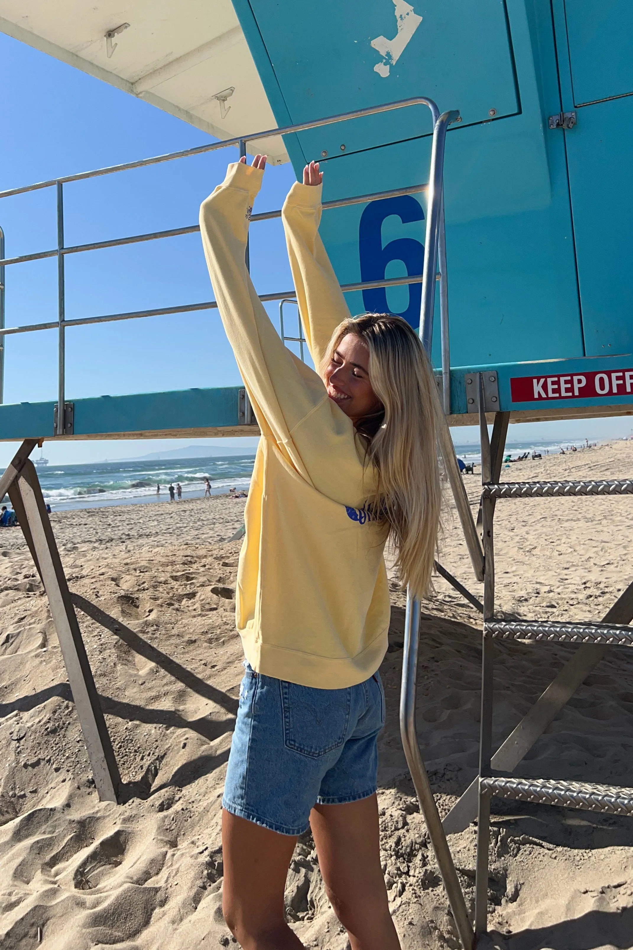 What If Sweatshirt in Yellow sold by Grey Bandit product image thumbnail 3