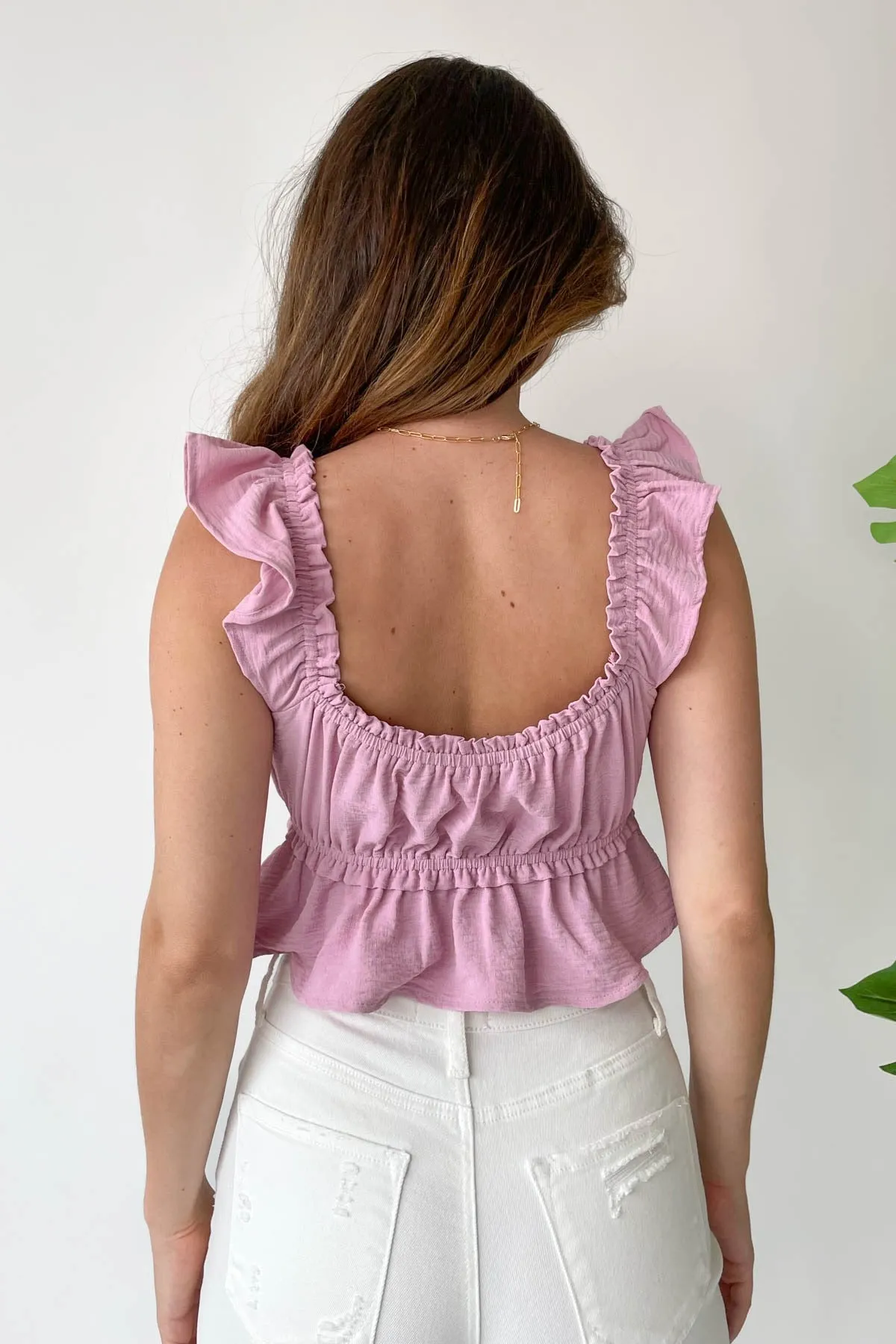 Francesca Top in Pink sold by Grey Bandit product image thumbnail 4