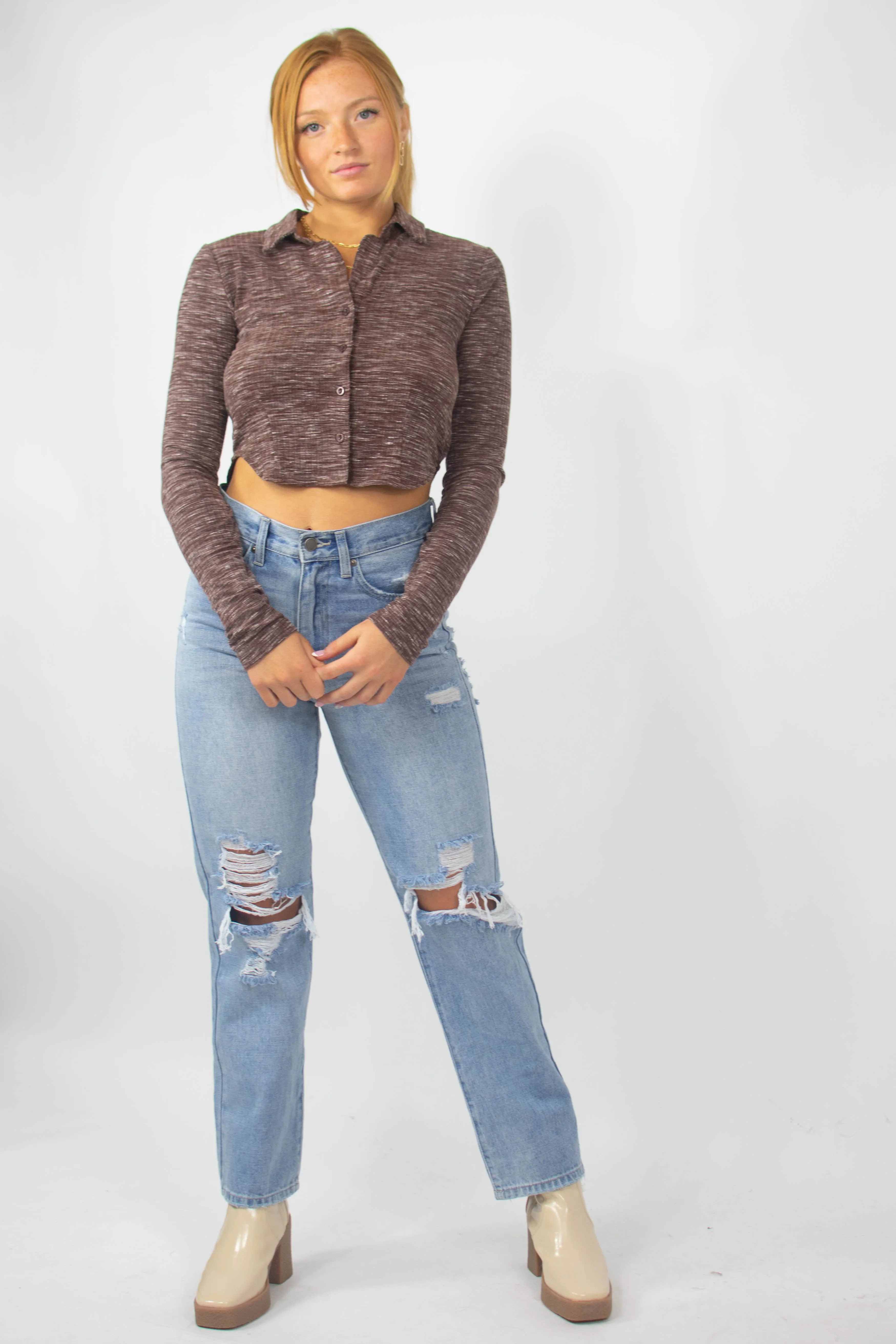 For The Best Long Sleeve sold by Grey Bandit product image thumbnail 3