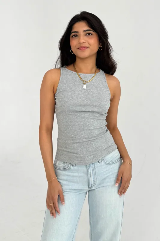Cassian Tank in Grey sold by Grey Bandit