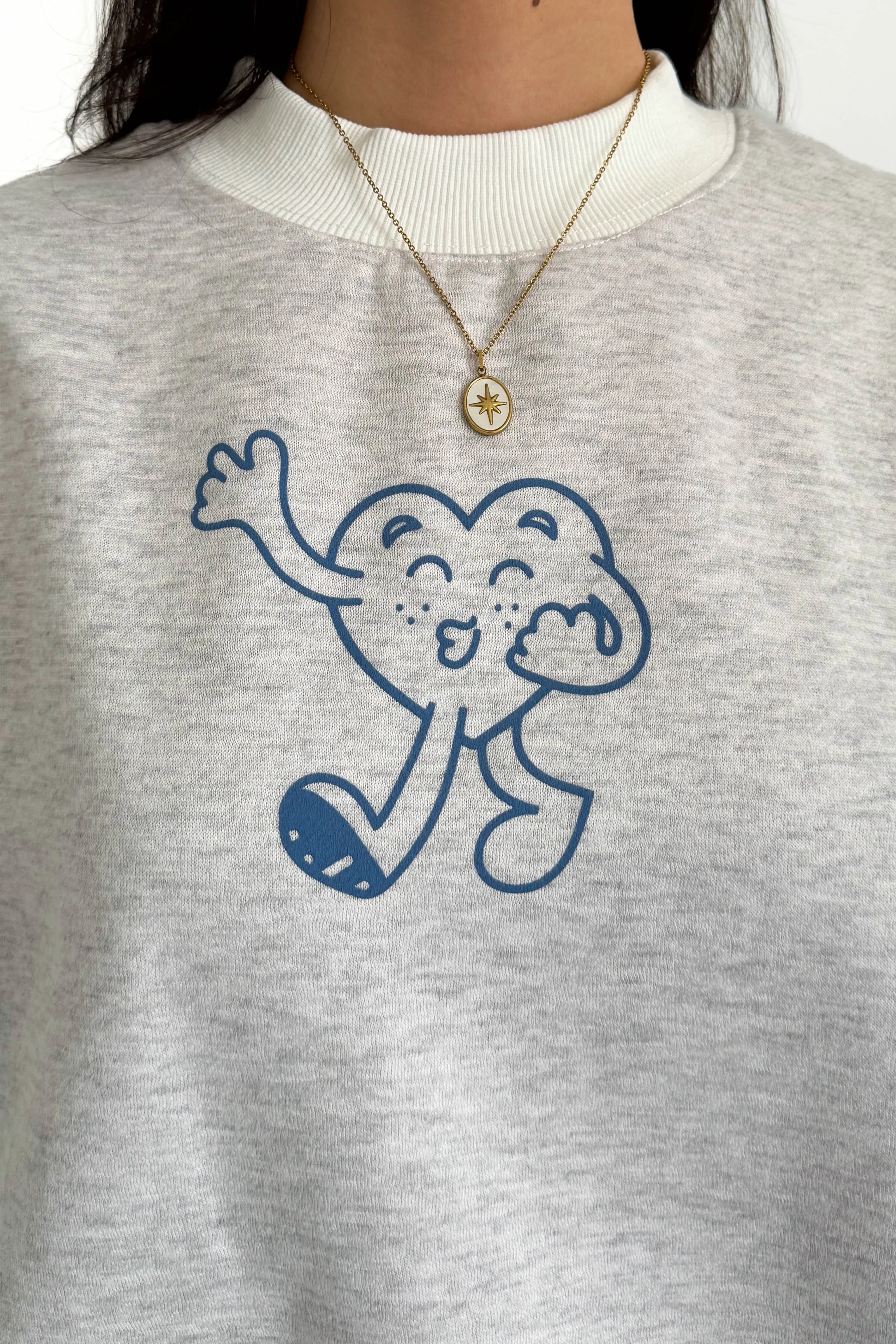 The World Is Better With You In It Crewneck sold by Grey Bandit product image thumbnail 3