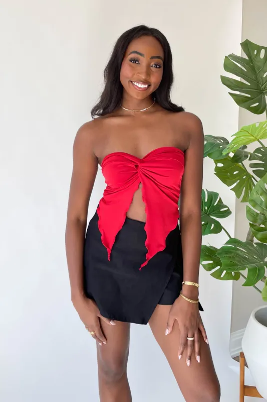Sia Top in Red sold by Grey Bandit