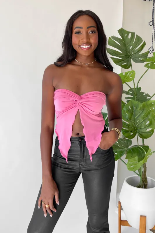 Sia Top in Pink sold by Grey Bandit