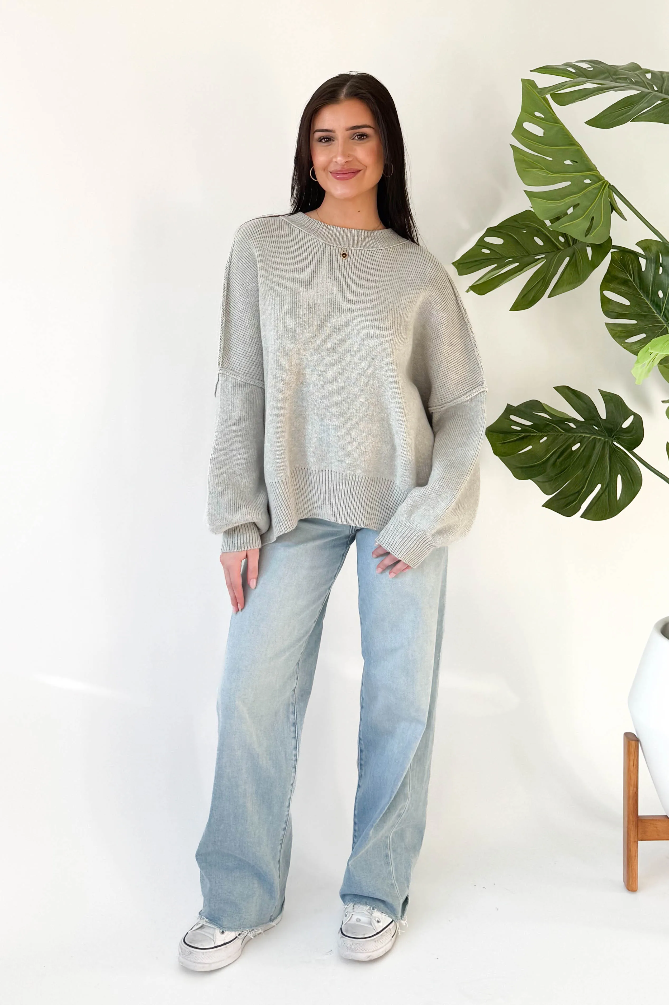 Martha Sweater in Grey sold by Grey Bandit product image thumbnail 3