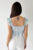 Francesca Top in Blue sold by Grey Bandit