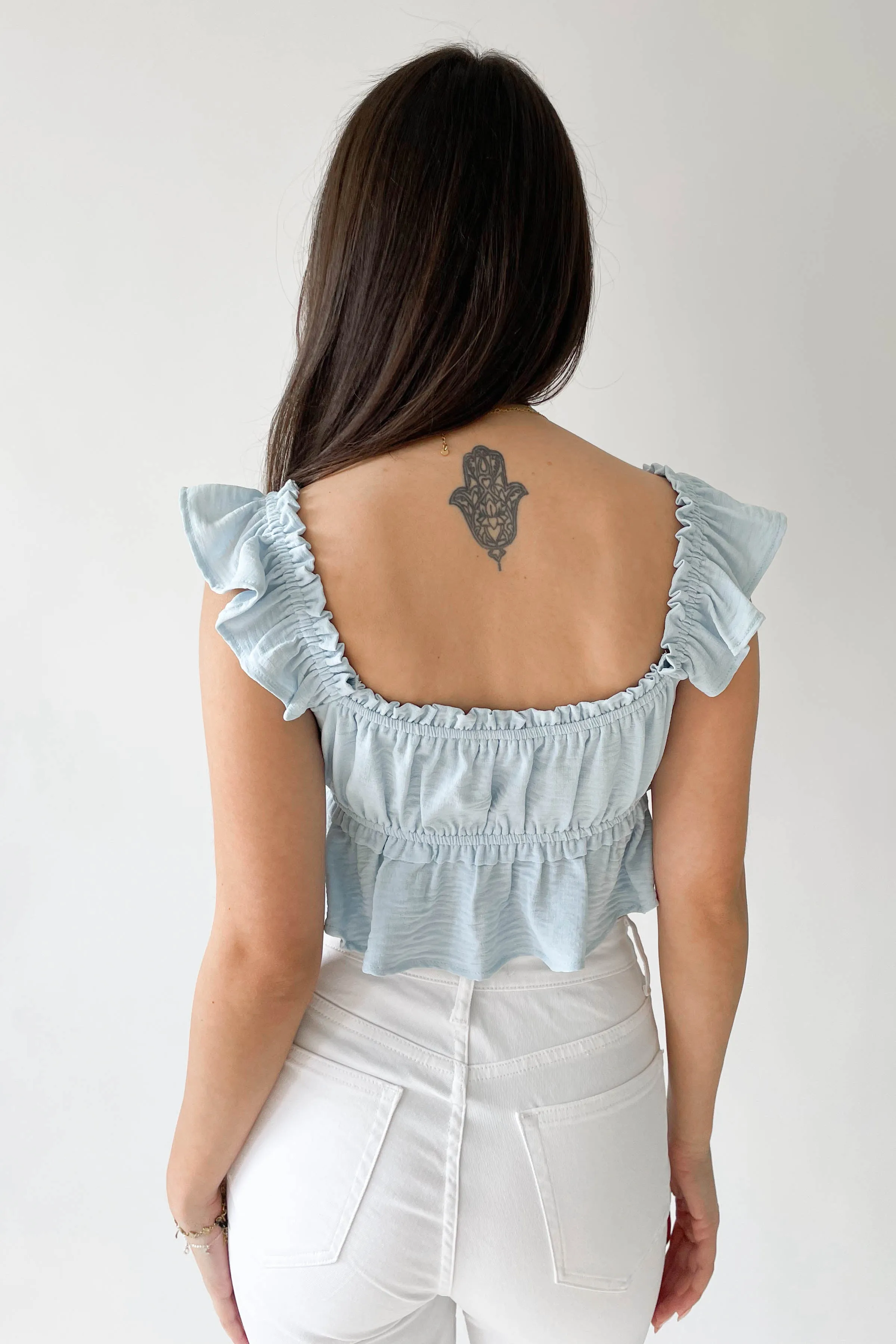 Francesca Top in Blue sold by Grey Bandit product image thumbnail 4